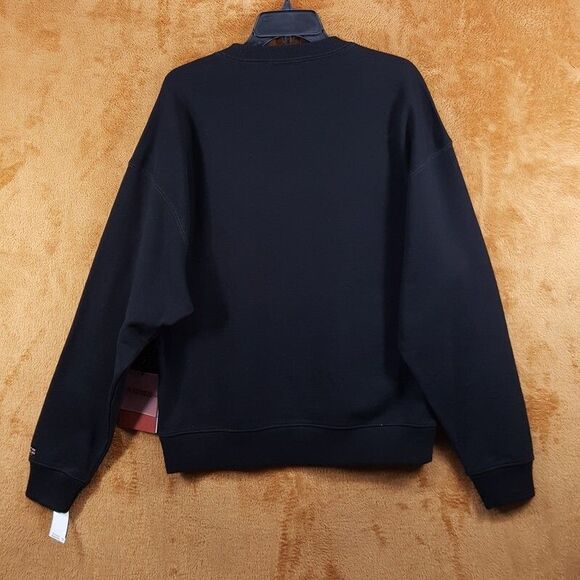 VAYDER Sweatshirt Mens Small Black Pullover Crew Lion Luxury Premium MULLER $310 - Picture 4 of 8
